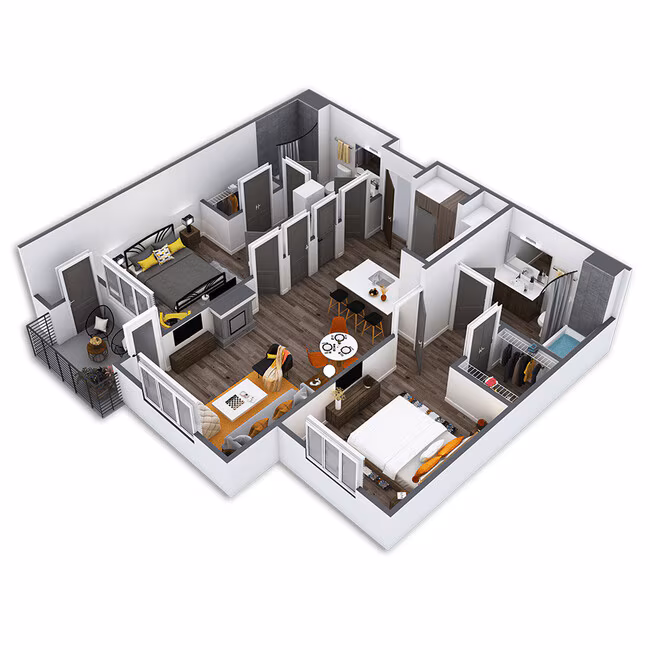 Tupelo Platinum 1512 floor plan